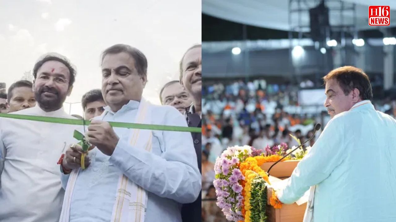 Nitin Gadkari inaugurates Hyderabad’s long-awaited Amberpet Flyover
